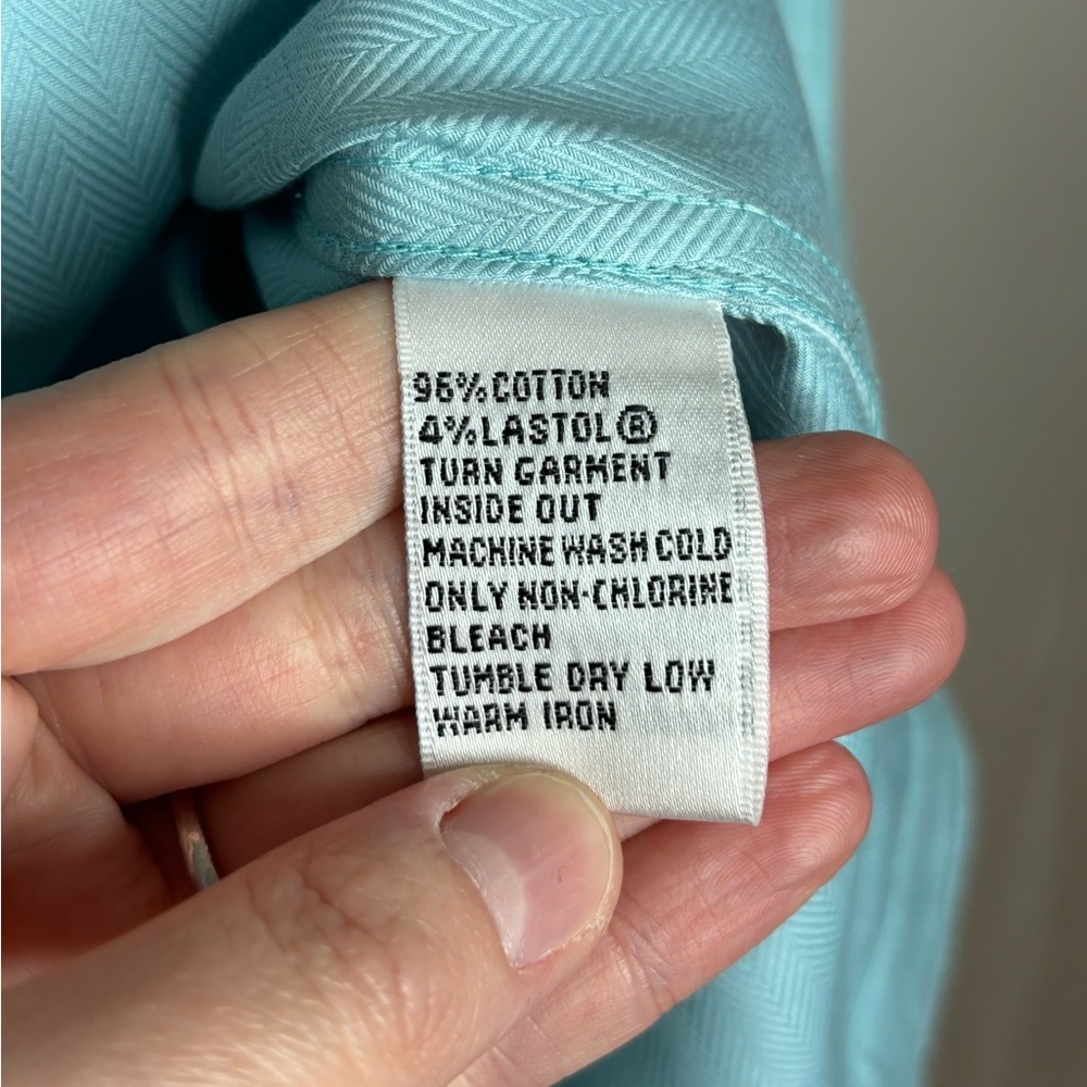 Talbots Blue Blouse - Picture 4 of 4
